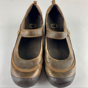 Merrell Ortholite Plaza Emme Brown Shoes